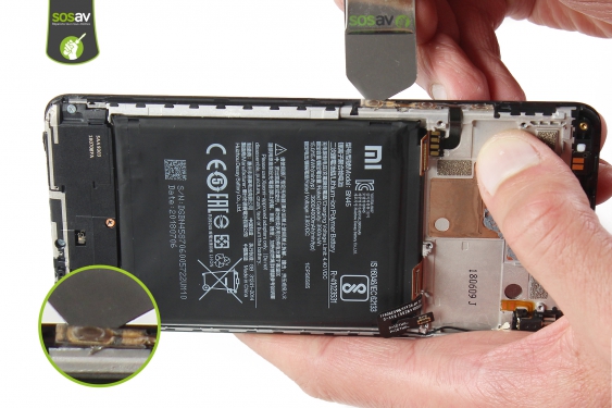 Guide photos remplacement nappe power & volume Redmi Note 5 (Etape 20 - image 1)