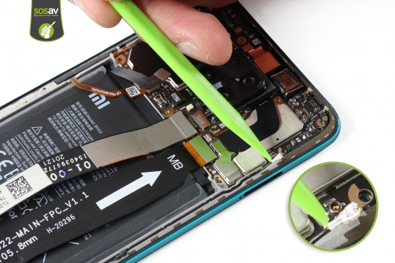 Guide photos remplacement cable d'interconnexion Redmi Note 9 Pro (Etape 14 - image 4)