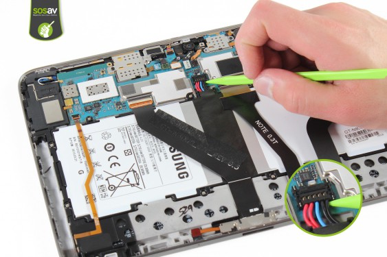 Guide photos remplacement batterie Galaxy Note 10.1 (Etape 9 - image 1)