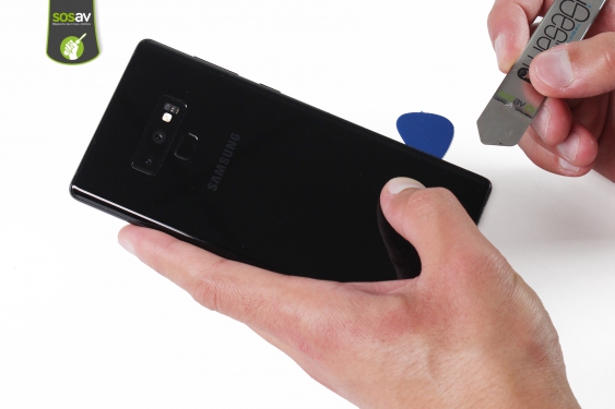 Guide photos remplacement vitre arrière Galaxy Note 9 (Etape 6 - image 4)