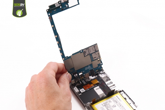 Guide photos remplacement haut-parleur externe Xperia C5 Ultra (Etape 14 - image 3)