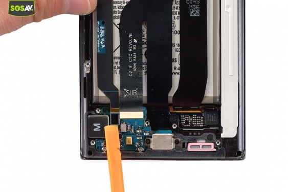 Guide photos remplacement connecteur de charge  Galaxy Note 20 Ultra 5G (Etape 8 - image 2)