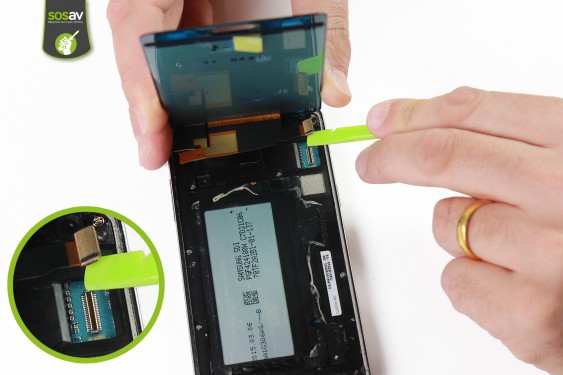 Guide photos remplacement batterie  Samsung Galaxy A5 (Etape 11 - image 4)