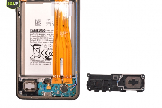 Guide photos remplacement connecteur de charge Galaxy A33 5G (Etape 9 - image 3)