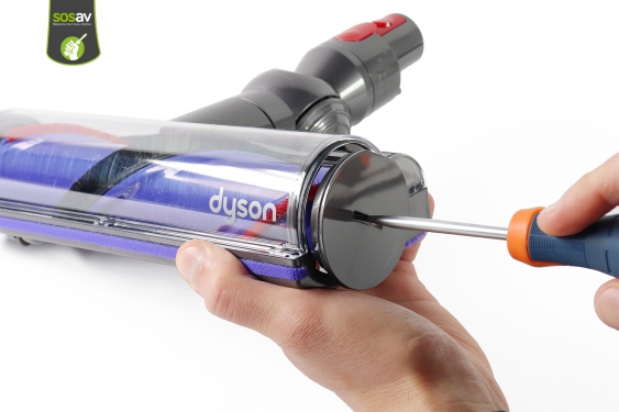 Guide photos remplacement rouleau turbo brosse Aspirateur Dyson V8 Absolute (Etape 4 - image 2)