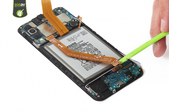 Guide photos remplacement câbles d'interconnexion Galaxy A50 (Etape 19 - image 2)