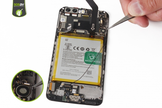 Guide photos remplacement câble d'interconnexion OnePlus 5 (Etape 18 - image 4)