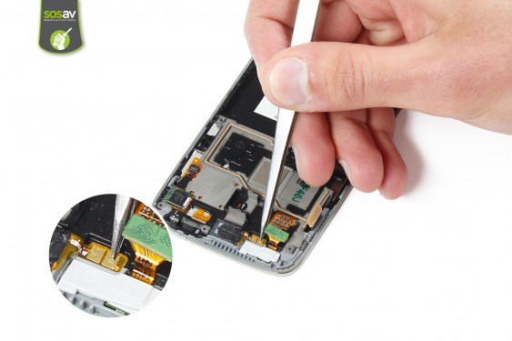 Guide photos remplacement ecran lcd et vitre tactile Samsung Galaxy Core 4G (Etape 9 - image 1)
