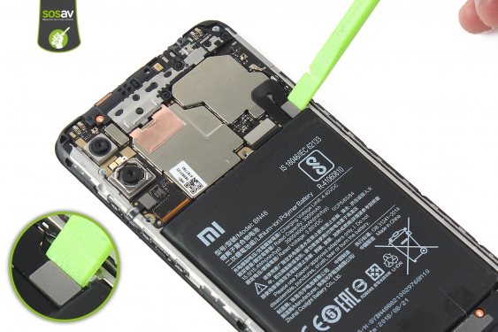 Guide photos remplacement connecteur de charge Redmi Note 6 Pro (Etape 13 - image 1)