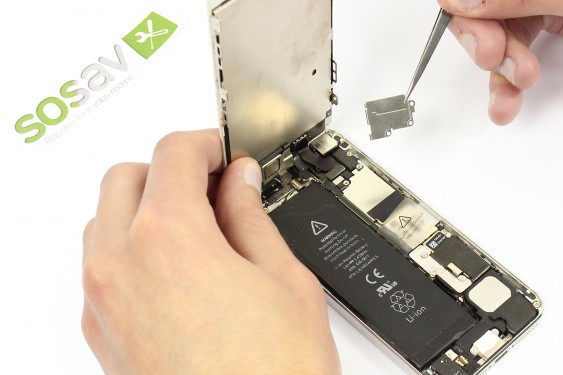 Guide photos remplacement bouton power iPhone 5 (Etape 7 - image 3)