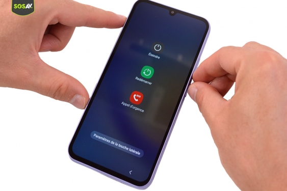 Guide photos remplacement bloc écran Galaxy A34 (Etape 1 - image 1)