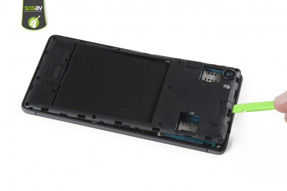 Guide photos remplacement haut-parleur interne Wiko Fever 4G (Etape 10 - image 2)
