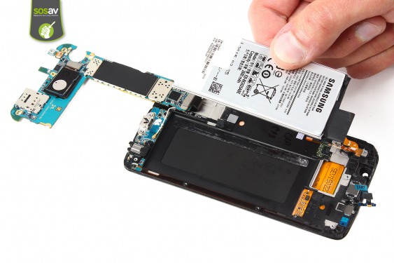 Guide photos remplacement batterie Samsung Galaxy S6 Edge (Etape 13 - image 2)