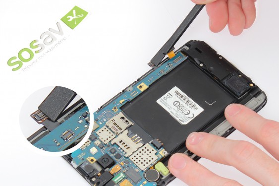 Guide photos remplacement prise jack + haut-parleur interne  (Etape 12 - image 3)