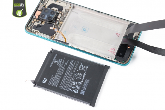 Guide photos remplacement batterie Redmi Note 9 Pro (Etape 15 - image 1)