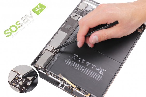 Guide photos remplacement batterie iPad Air 2 3G (Etape 22 - image 2)