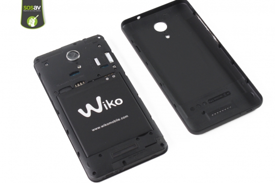 Guide photos remplacement carte sim Wiko Tommy 2 (Etape 3 - image 1)