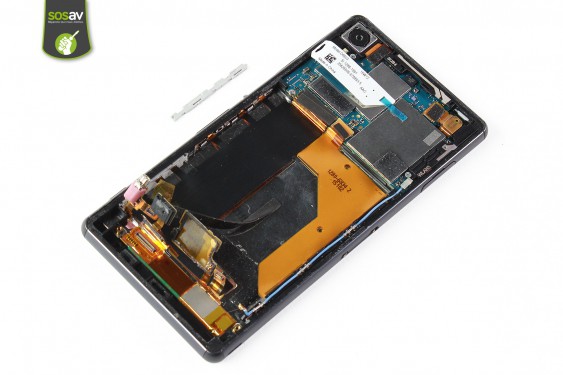 Guide photos remplacement nappe power / volume / micro Xperia Z3 (Etape 31 - image 4)