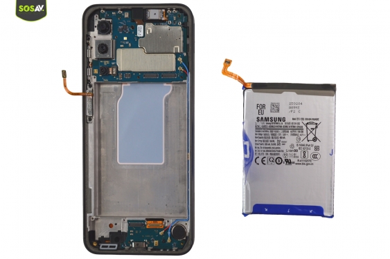 Guide photos remplacement batterie Galaxy A26 (Etape 8 - image 4)
