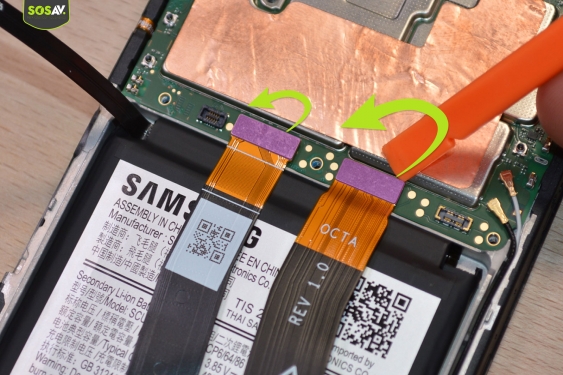 Guide photos remplacement batterie Galaxy A22 (5G) (Etape 7 - image 1)