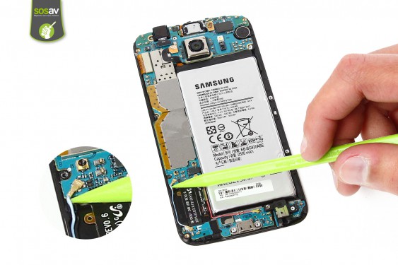 Guide photos remplacement câble d'interconnexion gsm Samsung Galaxy S6 (Etape 9 - image 1)