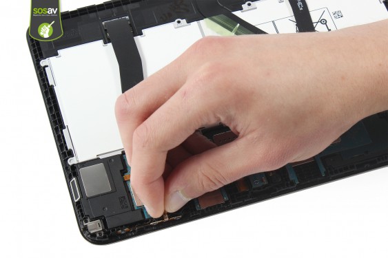 Guide photos remplacement nappe boutons volume et power Galaxy Tab 4 10.1 (Etape 8 - image 1)