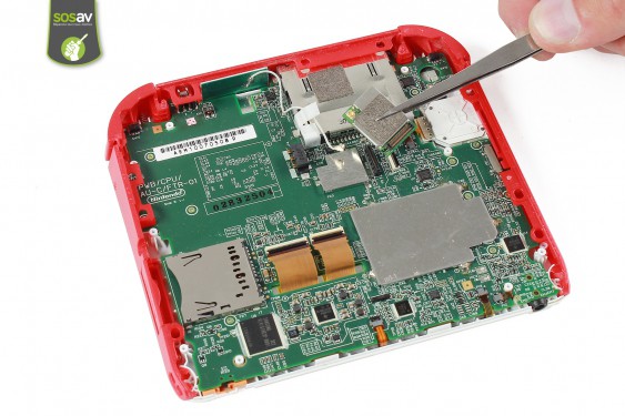 Guide photos remplacement antenne wifi Nintendo 2DS (Etape 9 - image 1)