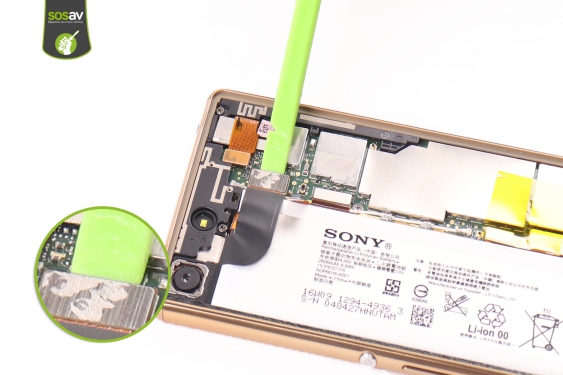 Guide photos remplacement connecteur de charge Xperia M5 (Etape 13 - image 1)