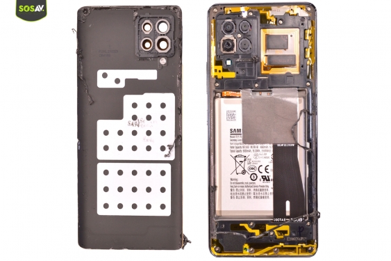 Guide photos remplacement connecteur de charge Galaxy A42 5G (Etape 6 - image 3)