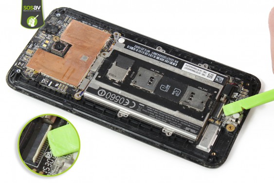 Guide photos remplacement batterie Zenfone 2 (Etape 14 - image 2)