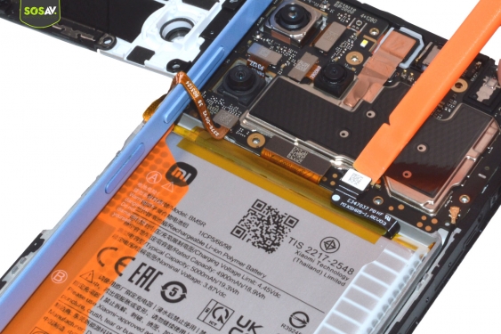 Guide photos remplacement ecran seul Redmi 12 (Etape 7 - image 2)
