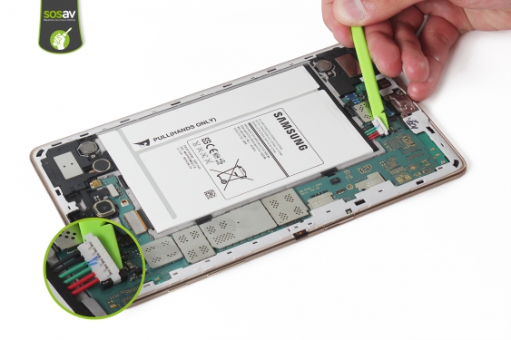 Guide photos remplacement connecteur de charge Galaxy Tab S 8.4 (Etape 10 - image 3)