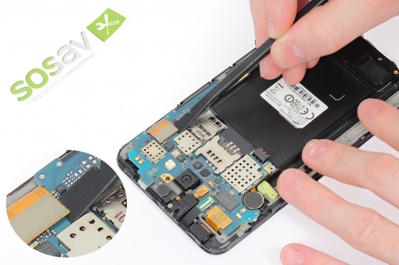 Guide photos remplacement prise jack + haut-parleur interne  (Etape 13 - image 1)