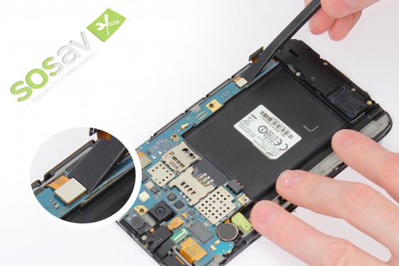 Guide photos remplacement prise jack + haut-parleur interne  (Etape 12 - image 1)