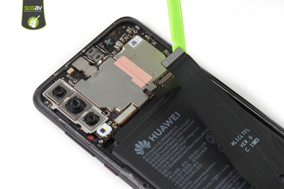 Guide photos remplacement câble d'interconnexion wifi Huawei P20 Pro (Etape 13 - image 2)