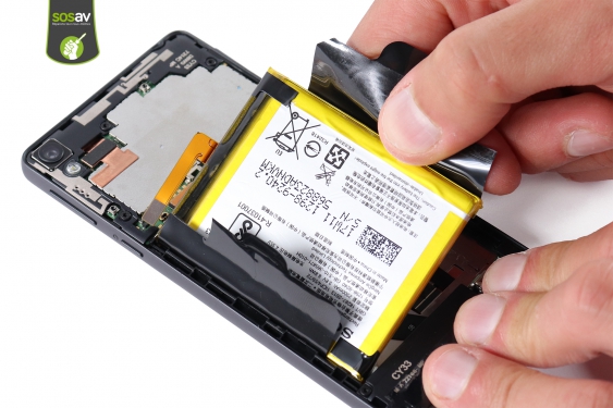 Guide photos remplacement batterie Xperia E5 (Etape 11 - image 2)