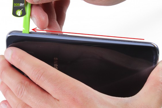 Guide photos remplacement connecteur de charge Samsung Galaxy S8+ (Etape 4 - image 3)