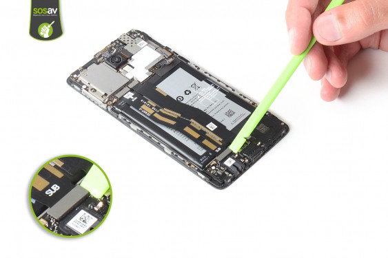 Guide photos remplacement haut-parleur externe OnePlus 3 (Etape 11 - image 3)