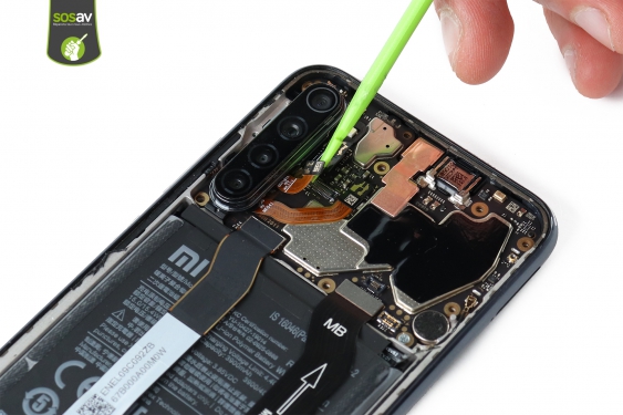 Guide photos remplacement vibreur Redmi Note 8T (Etape 10 - image 4)