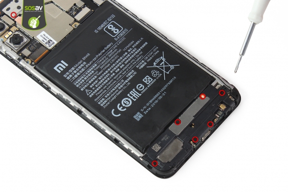 Guide photos remplacement connecteur de charge Redmi Note 6 Pro (Etape 14 - image 1)