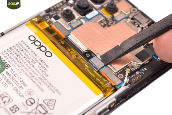 Guide photos remplacement connecteur de charge Oppo A94 5G (Etape 6 - image 1)
