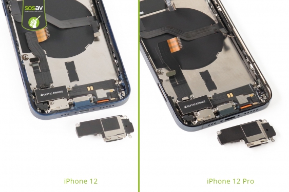Guide photos remplacement démontage complet iPhone 12 Pro (Etape 17 - image 2)