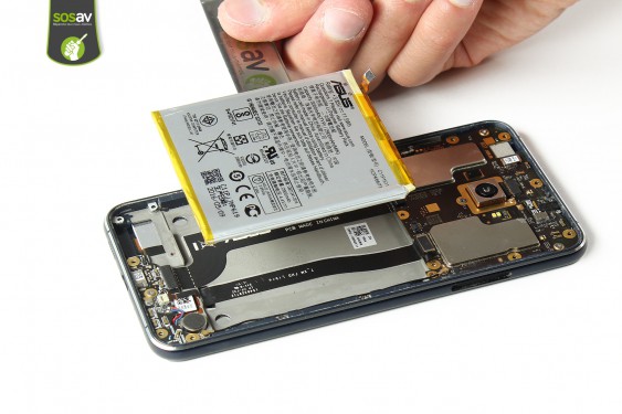 Guide photos remplacement batterie Asus Zenfone 3 (Etape 21 - image 3)