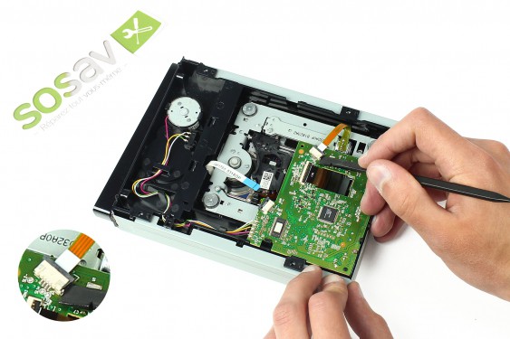 Guide photos remplacement nappe lentille laser Xbox 360 S (Etape 41 - image 1)