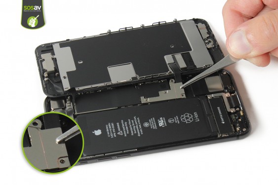 Guide photos remplacement batterie iPhone 8 (Etape 7 - image 1)