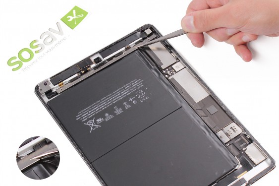 Guide photos remplacement batterie iPad Air 2 3G (Etape 14 - image 2)