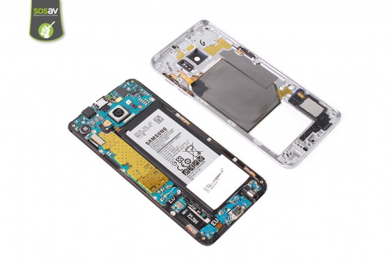 Guide photos remplacement nappe des boutons de volume Samsung Galaxy S6 Edge + (Etape 7 - image 4)