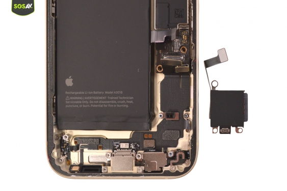 Guide photos remplacement connecteur de charge iPhone 15 (Etape 10 - image 3)