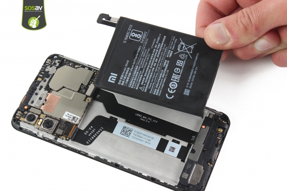 Guide photos remplacement batterie Redmi Note 6 Pro (Etape 16 - image 3)