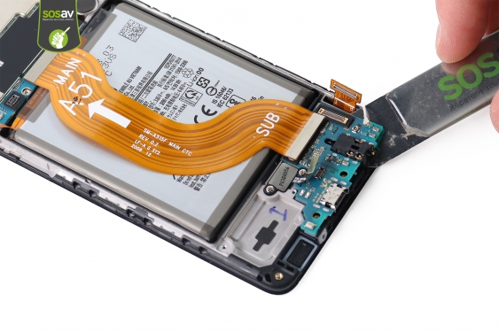 Guide photos remplacement connecteur de charge Galaxy A51 (Etape 11 - image 2)